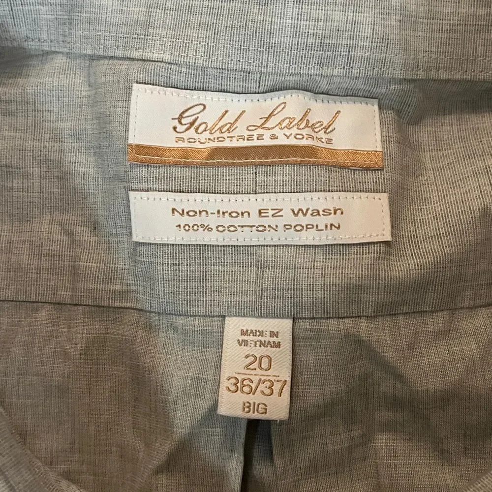 Roundtree and York new dress shirt